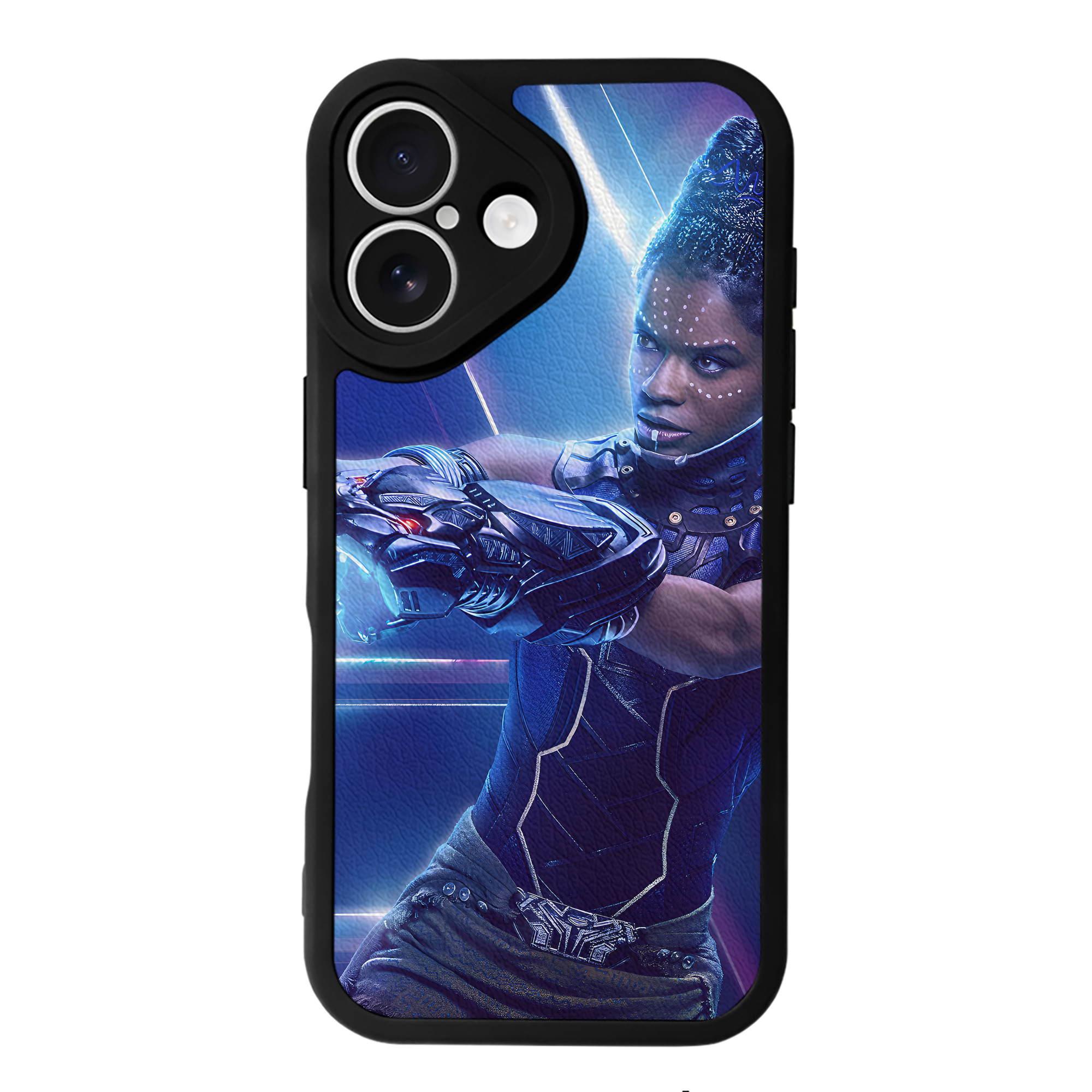 （画像用） アベンジャーズ The Avengers 【iPhone 16シリーズ対応】シリコンスマホケース（レザー調） 材質：シリコン